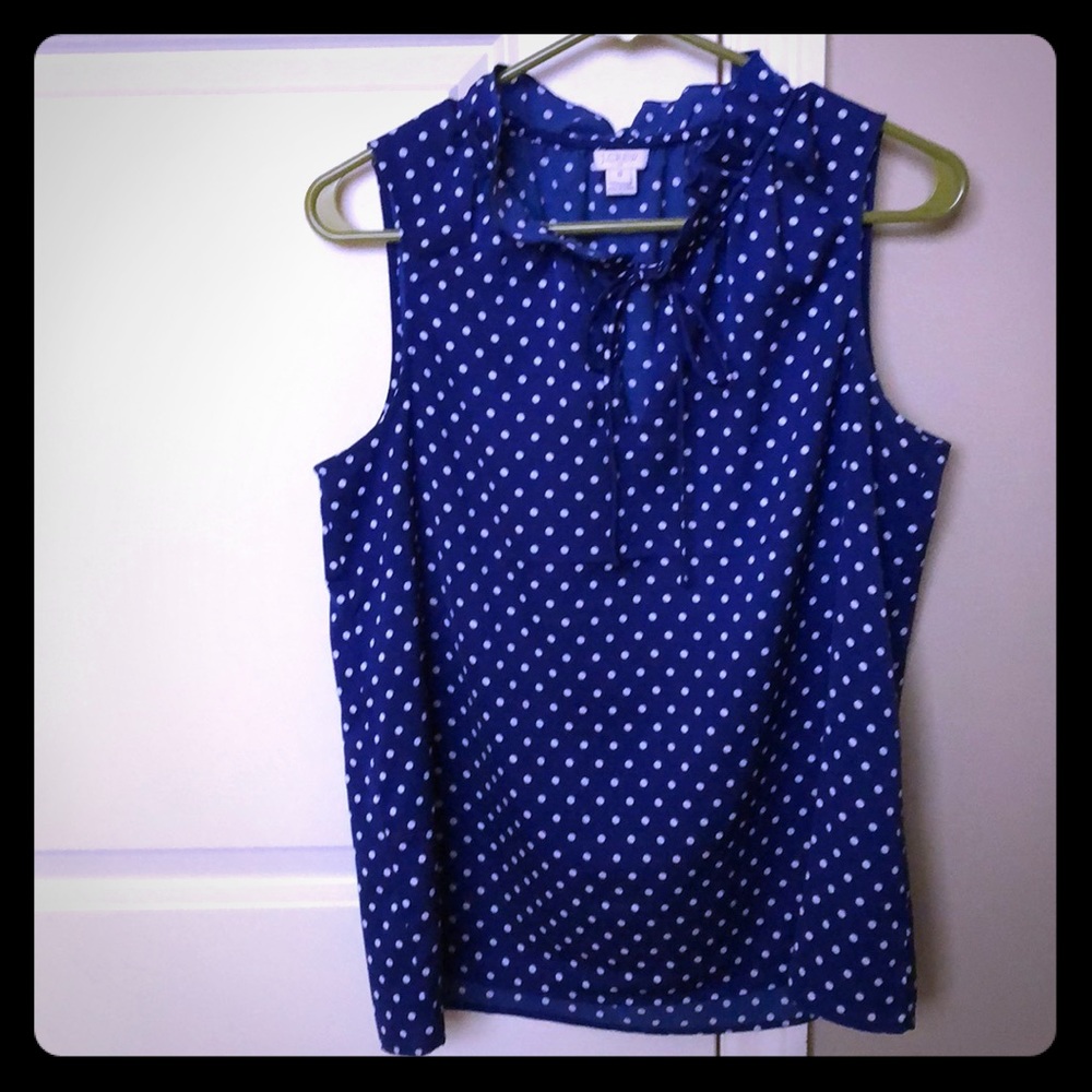 J.Crew Polka Dot Tank